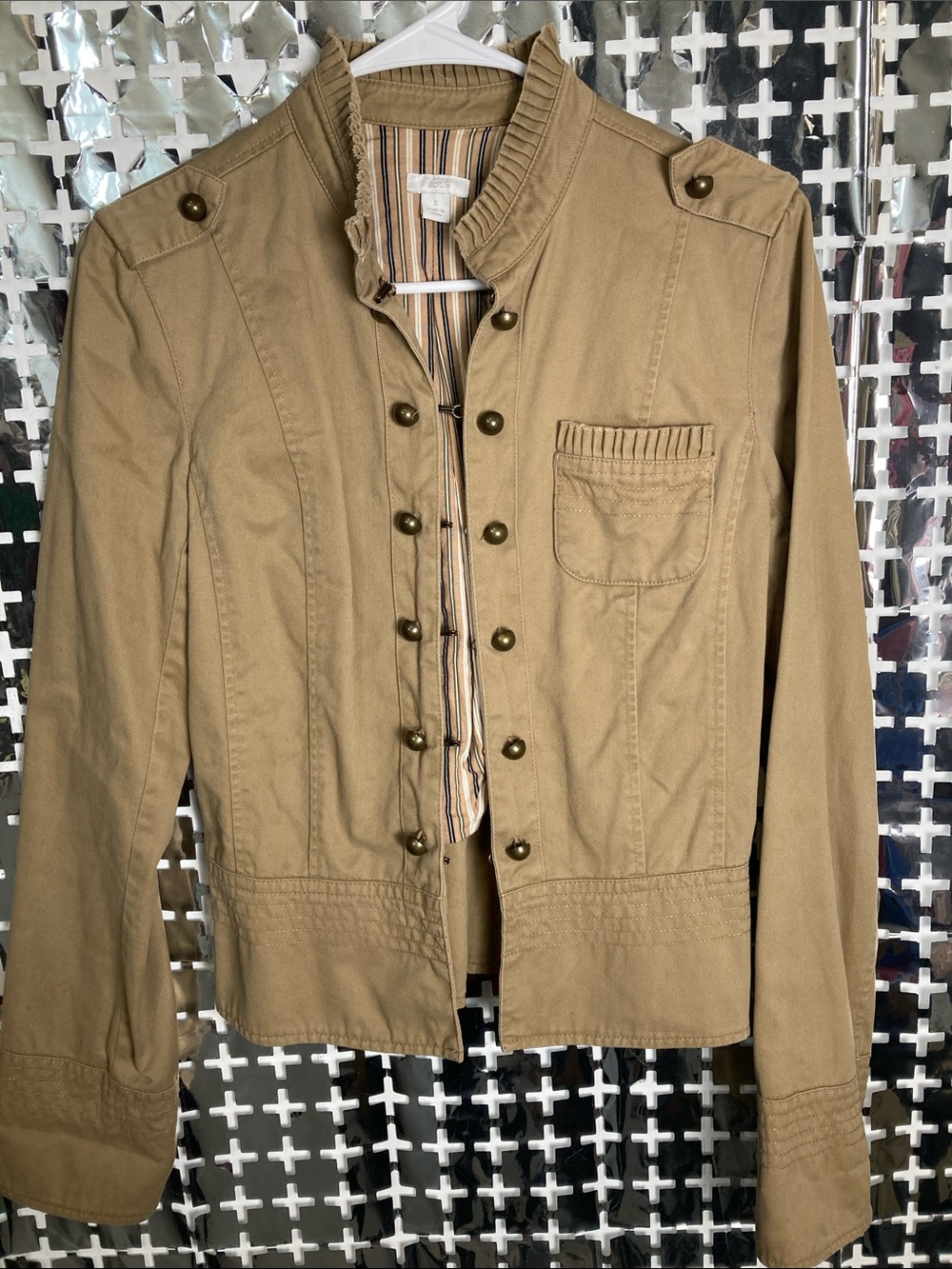 Apt. 9 Olive-Tan Military Utility Jacket